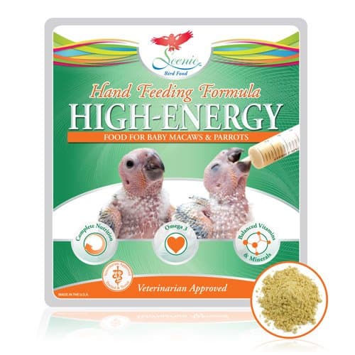 Scenic High Energy Hand Feeding Formula for Baby Macaws & Parrots