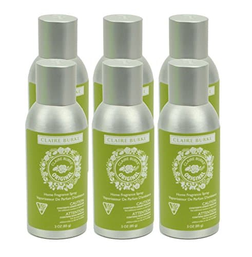 Claire Burke Original Home Fragrance Spray, 3 Ounces (Pack of 6)