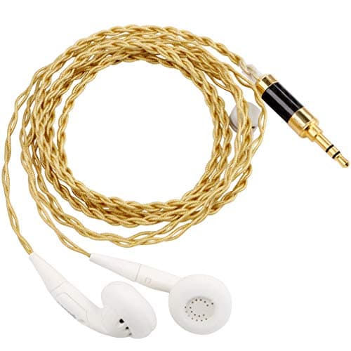 SHOZY XB High-Sensitivity Low Resistance Open Earbuds, Imported Ultra-High Efficiency Dynamic Drivers HiFi Fever Headphones Earphones Light Weight Quad Braided Cables and Imported 3.5mm TRS Connector