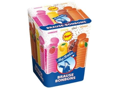 Ahoj-Brause Brause-Bonbons in a Box- 125 g-Imported from Germany