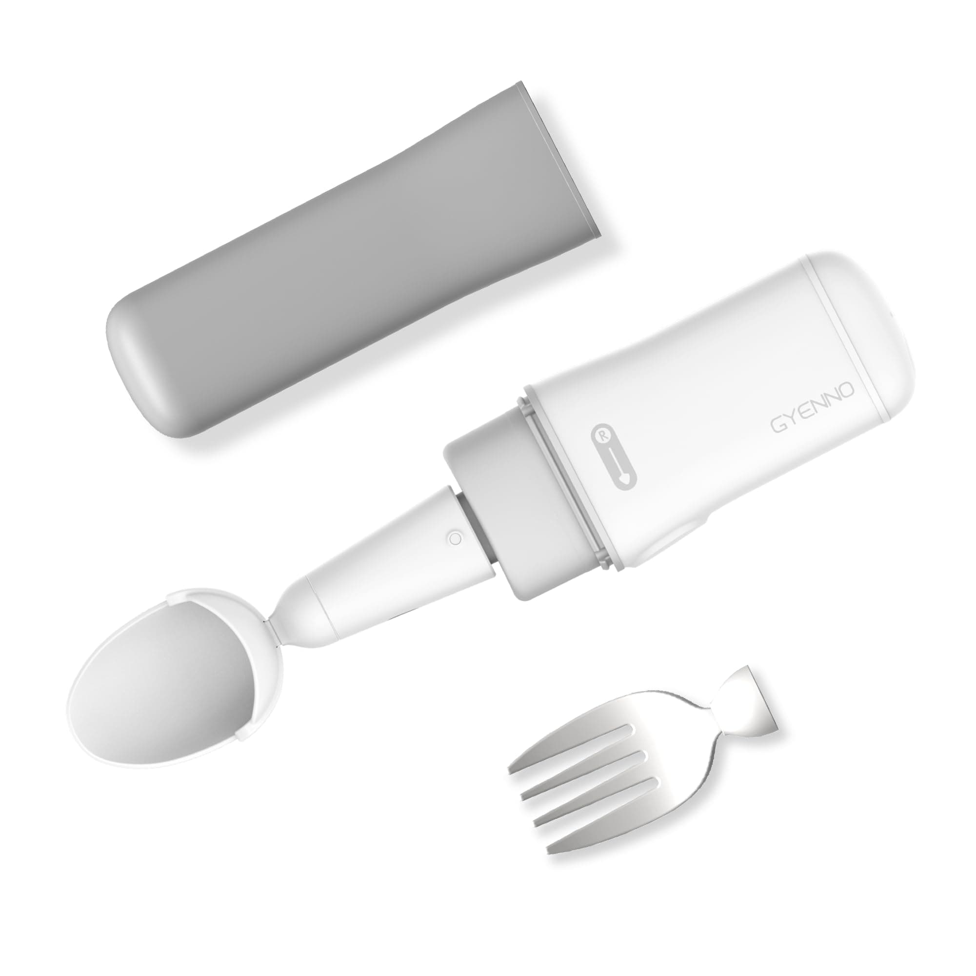 Parkinson's Spoon for Tremor Relief Self-Feeding, Adaptive Utensil with Active Stabilization Technology, Intelligent Eating Assistance for Elderly