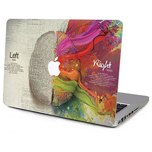 Left Brain/ Right Brain MacBook Pro sticker decal vinyl skin design! Customize your computer Laptop!