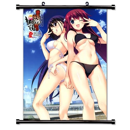 Grisaia no Kajitsu Anime Fabric Wall Scroll Poster (16 x 23) Inches. [WP] Grisaia- 55