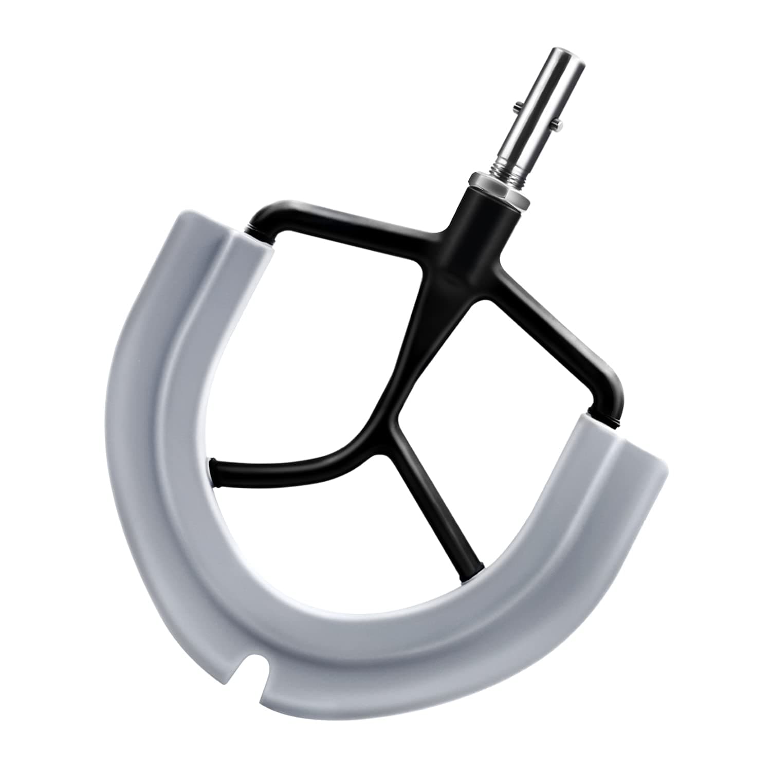 Flex Edge Beater For ZACME 7.4QT Stand Mixer, Stand Mixer Accessory, ZACME Attachments For 7.4QT Mixer, Fits Tilt-Head Stand Mixer Bowls For 7.4 Quart Bowls, Beater With Silicone Edges, White