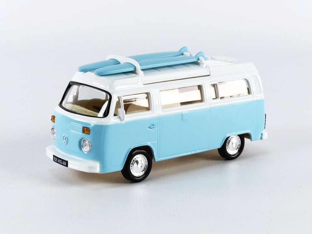 Norev NV841100 1:43 VW T2b Camper Van Volkswagen Collectable Model, Multi