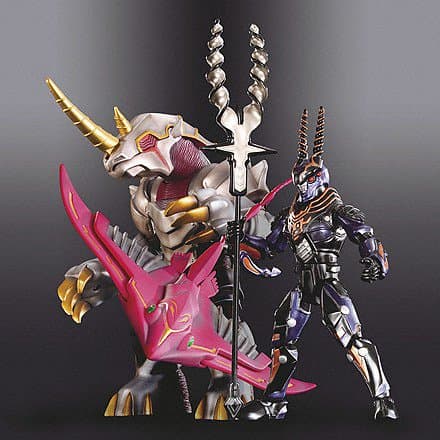 Masked Rider Souchaku Henshin EX Mirror Monsters Action Figure Set