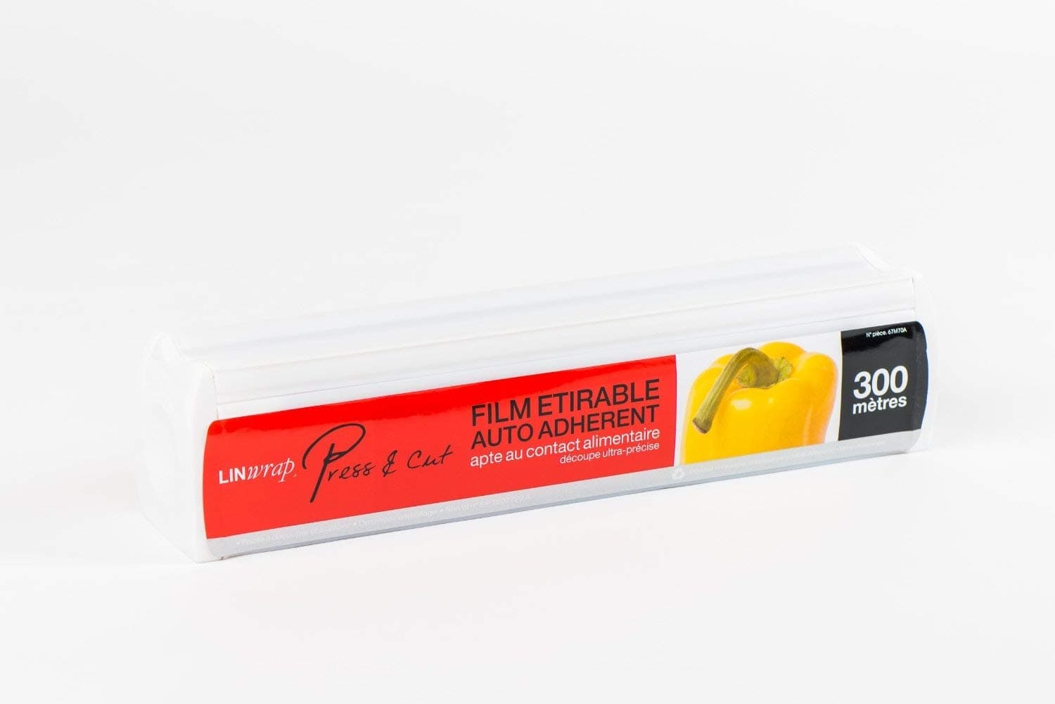 LinWrap Press & Cut Cling Film In Cutter Box, 30cm x 300m