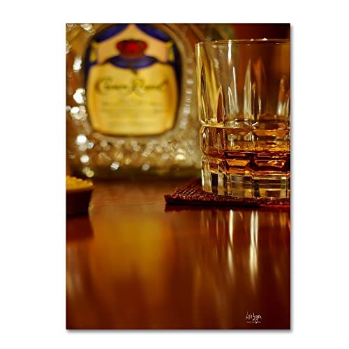 Whiskey for The Soul Artwork by Lois Bryan, 14 x 19" Canvas Wall Art