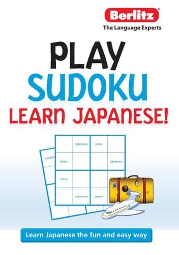 Berlitz Play Sudoku, Learn Japanese (English and Japanese Edition)