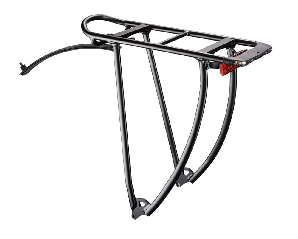 RacktimeUnisex – Adult's Shine Evo Imm Luggage Rack, Black, 1 Size