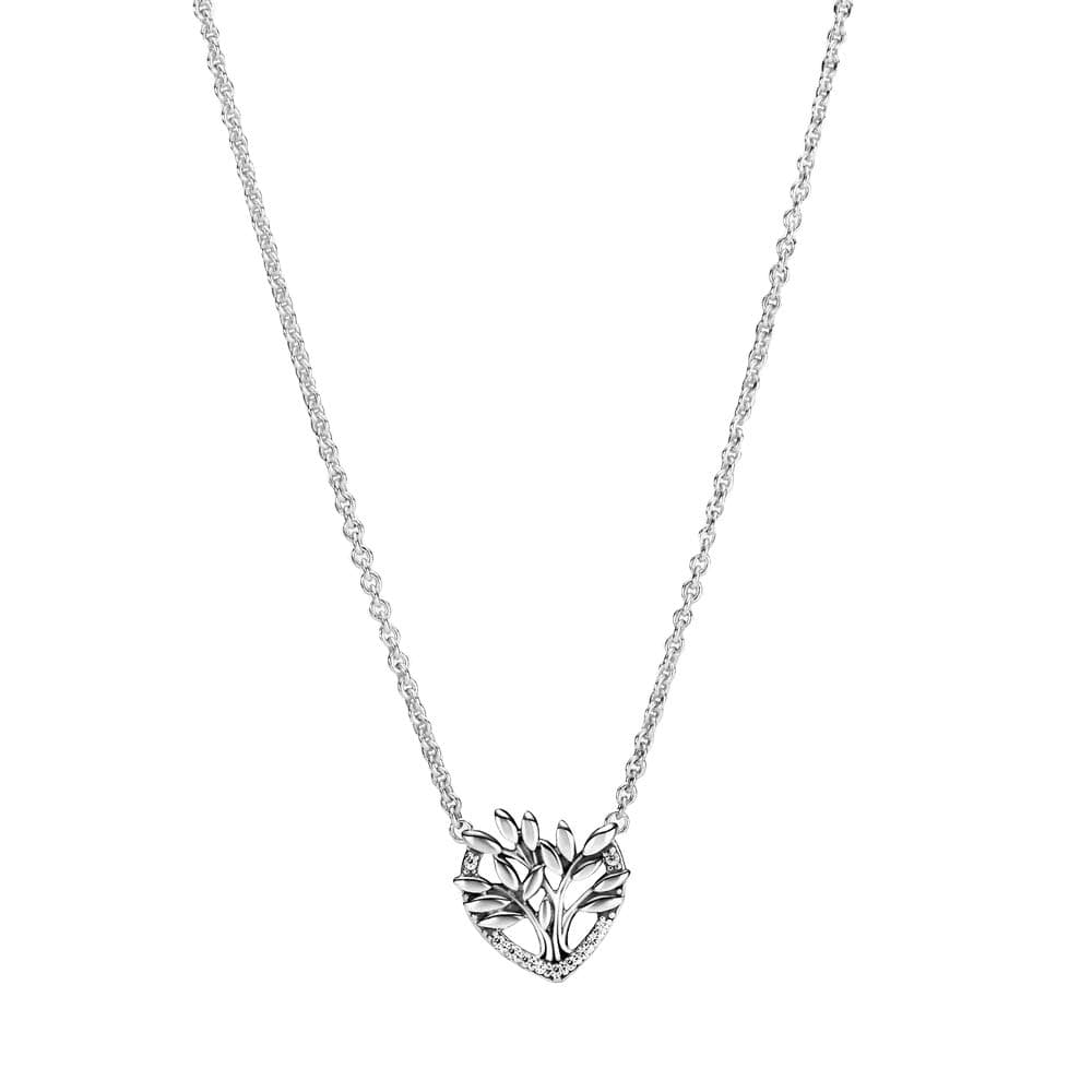 PANDORALadies Sterling Silver Other Form Cubic Zirconia Necklace - 399261C01-50