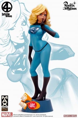 Sideshow Collectibles - Fantastic Four statuette Vinyle Invisible Woman 27 cm by Mamegyorai