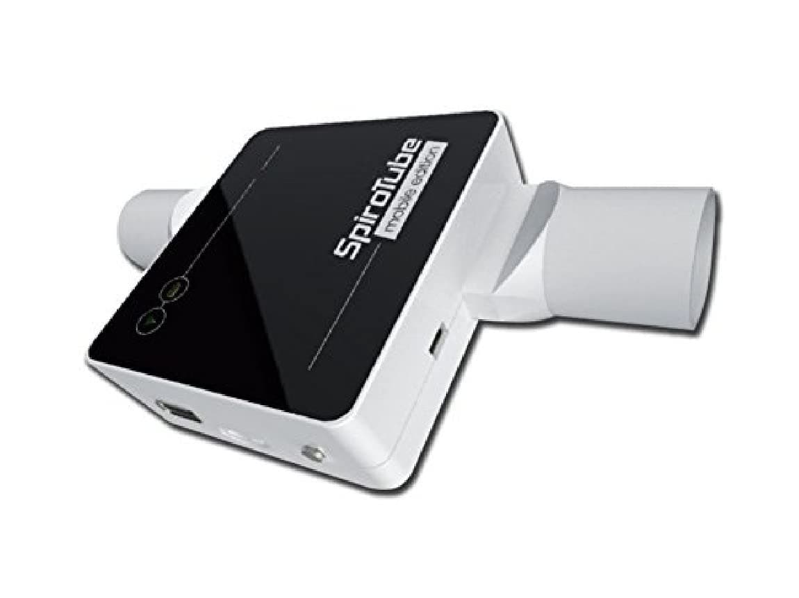 spirotube Spirometer Notebook Bluetooth Mobile Edition