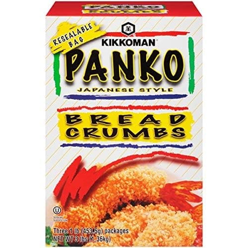 Kikkoman Panko Bread Crumbs Japanese Stype 3-1 pound boxes
