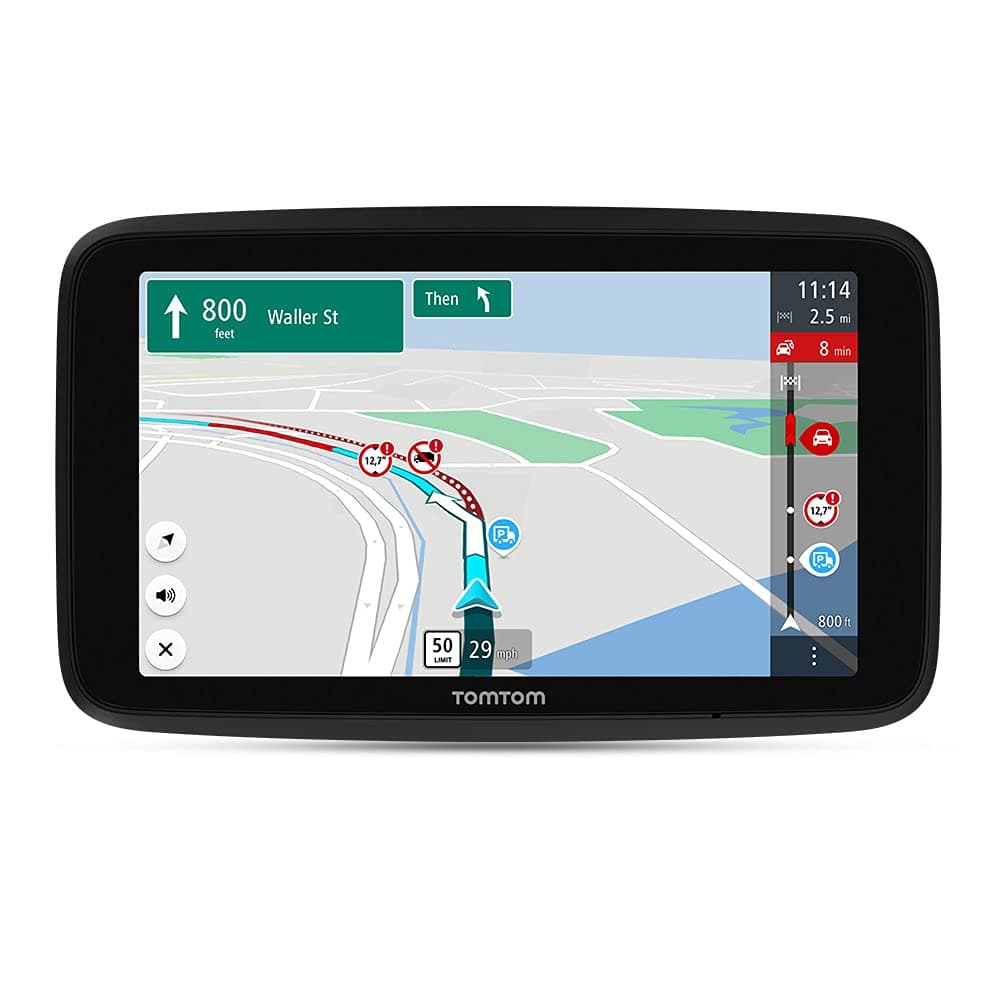TomTomTruck GPS GO Expert, 7 Inch HD Screen, with Custom Truck Routing and POIs, Traffic Congestion Thanks to TomTom Traffic, World Maps, Live Restriction warnings, Quick Updates via WiFi