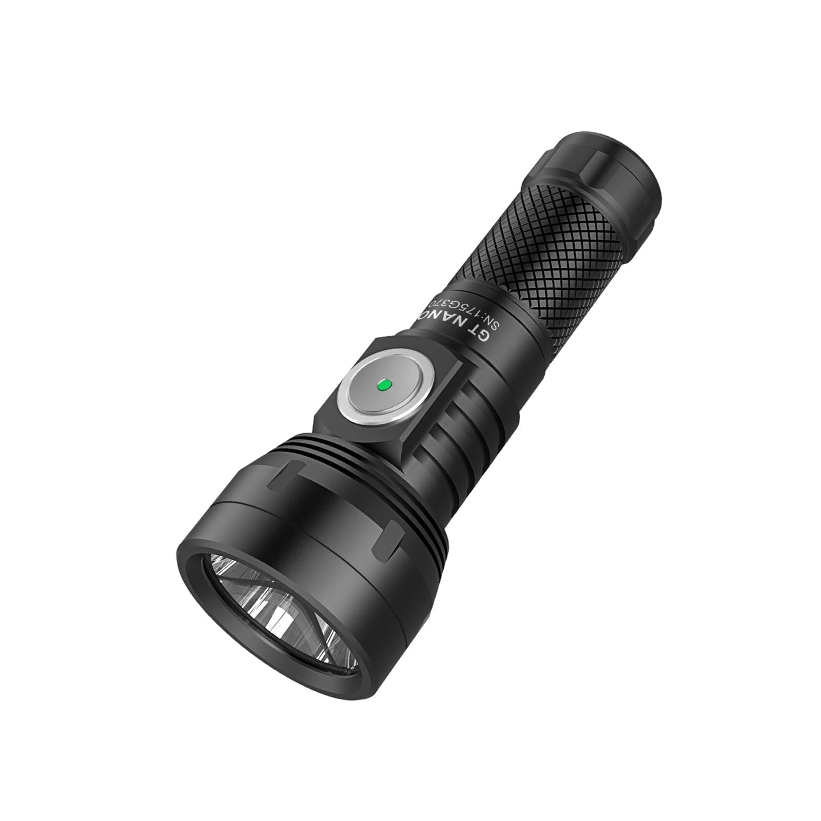 LUMINTOP GT Nano Keychain Flashlight 450 Lumens Mini Flashlight 300 Meters Beam Distance Single 10180 Li-ion Battery (Included) (Black)