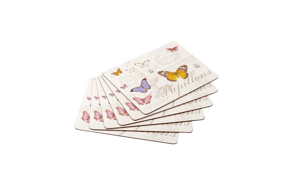 Stow Green Set of 6 Butterfly Tablemats
