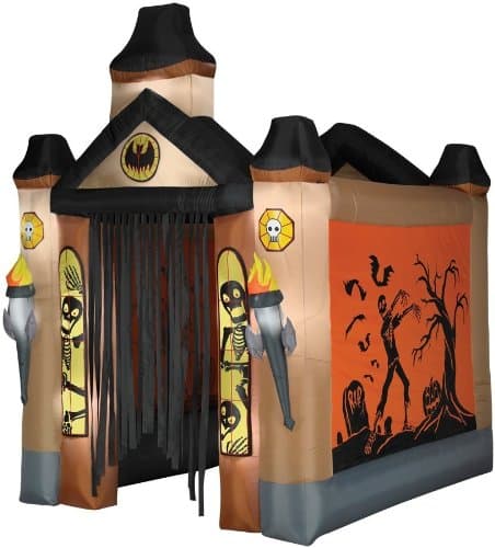 10 FT INFLATABLE HAUNTED HOUSE ARCHWAY TUNNEL YARD PROP DECORATION