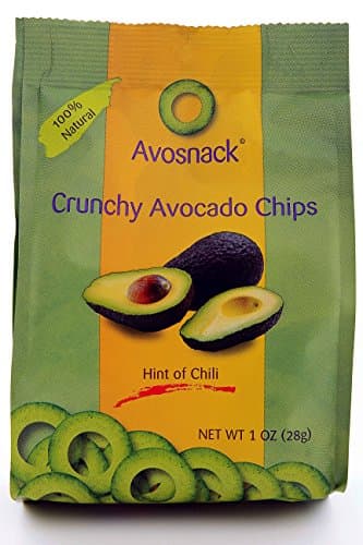 Solid Real Avocado Chips - Not Corn or Potato (Pack of 5)