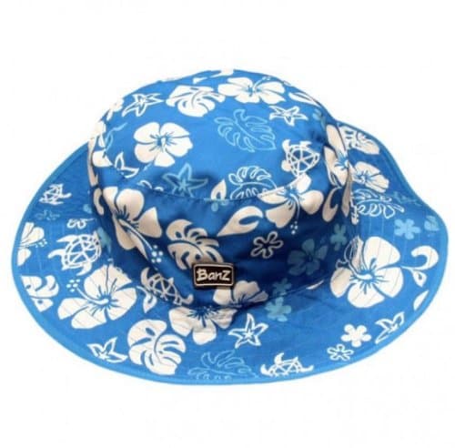 Baby Banz Reversible Sunhat - Blue & White - One Size
