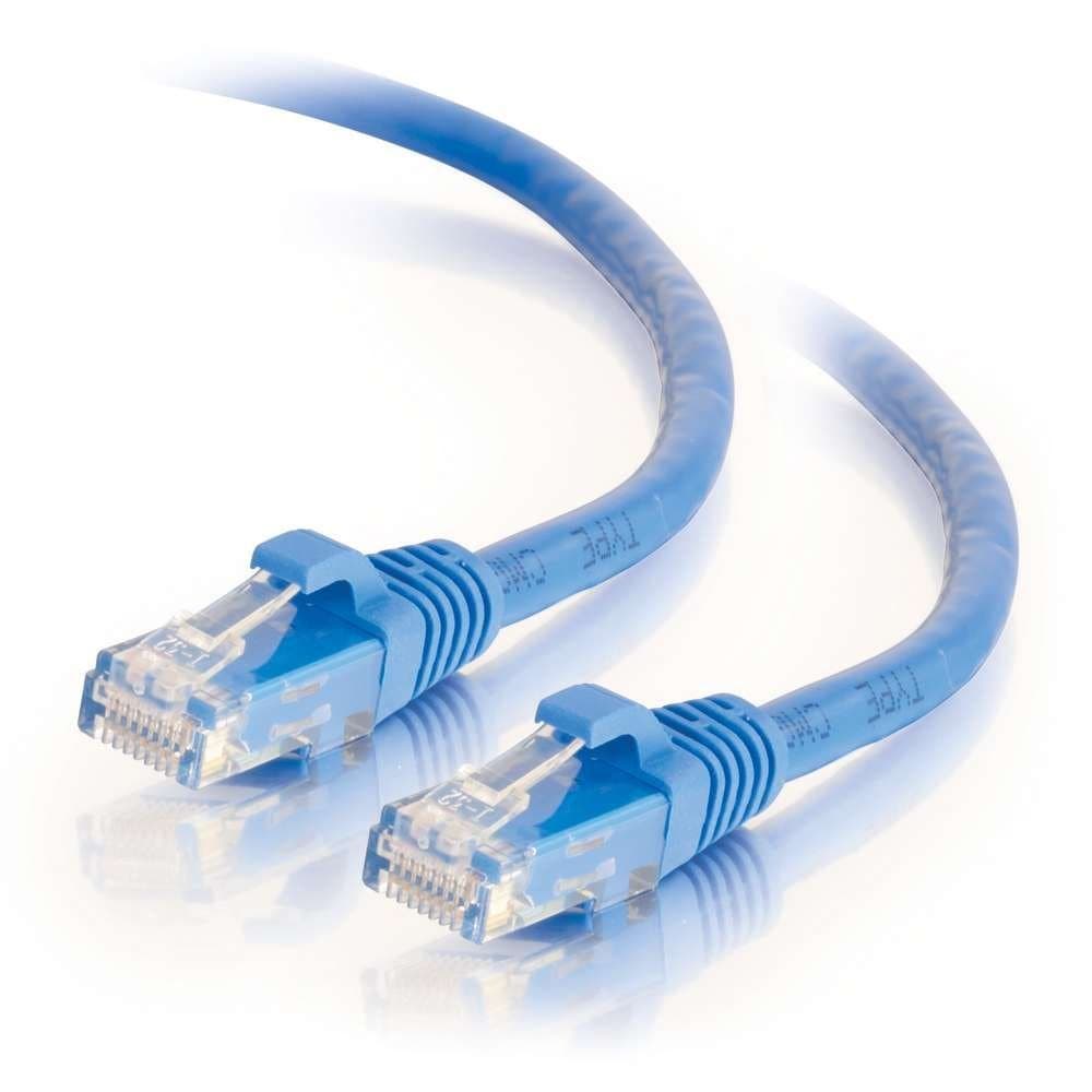 Legrand - C2G Cat6 Ethernet Cable, Snagless Unshielded Cat6 Patch Cable, Blue Network Patch Cable, 50 Foot Snagless UTP Ethernet Cable, 1 Count, C2G 27146