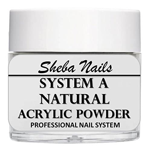 System A Acrylic Nail Powder NATURAL- 4oz Jar