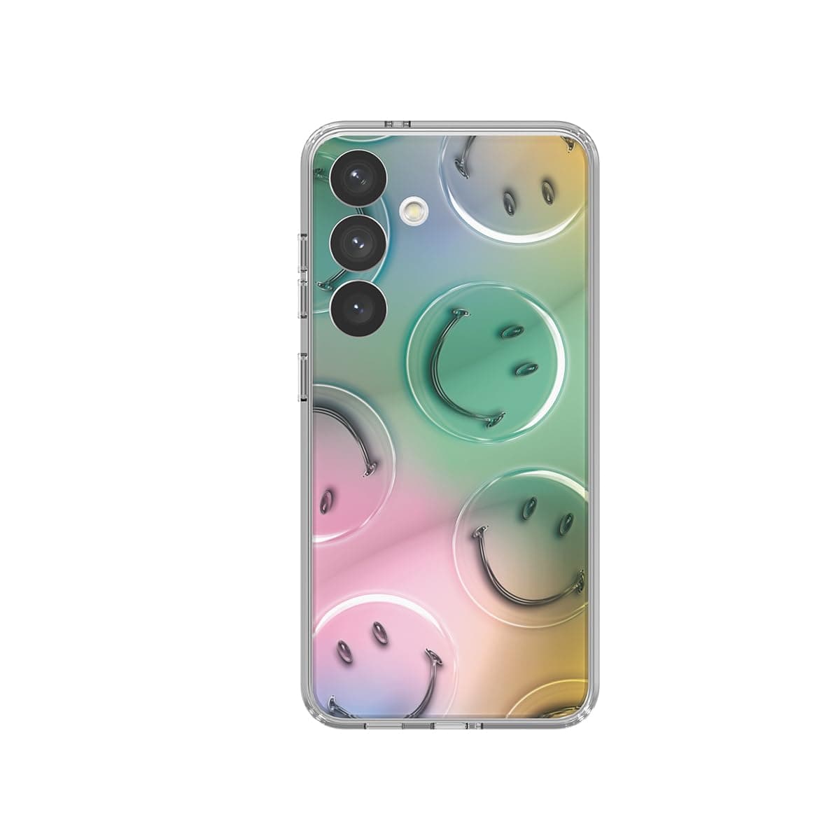 Samsung Galaxy S24 Smiley Bubble Plate, Green