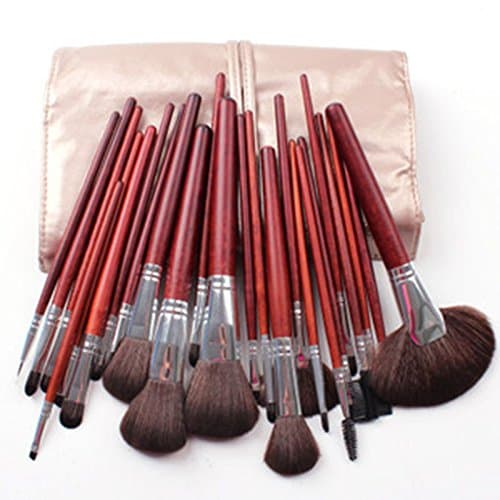 Megaga Makeup Brushes-24pcs Professional Cosmetic Makeup Brush Set Kit Brushes&tools Make Up Case (Gold)
