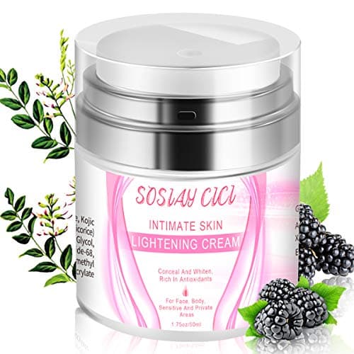 Whitening Cream Skin Lightening Cream For Body, Face, Intimate Parts- Underarm Whitening Cream,Skin Bleaching Cream Contains Niacinamide & Arbutin, Brightens Armpits, Neck, Knees(50ML)