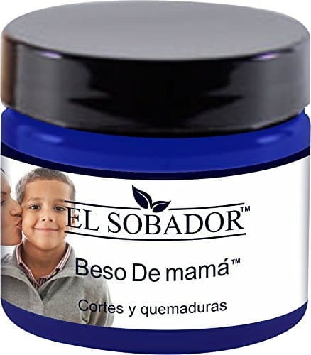 Beso De Mamá - Crema De Primeros Auxilios - para aliviar QUEMADURAS y SARPULLIDOS después de la Depilación (1.01 Oz)