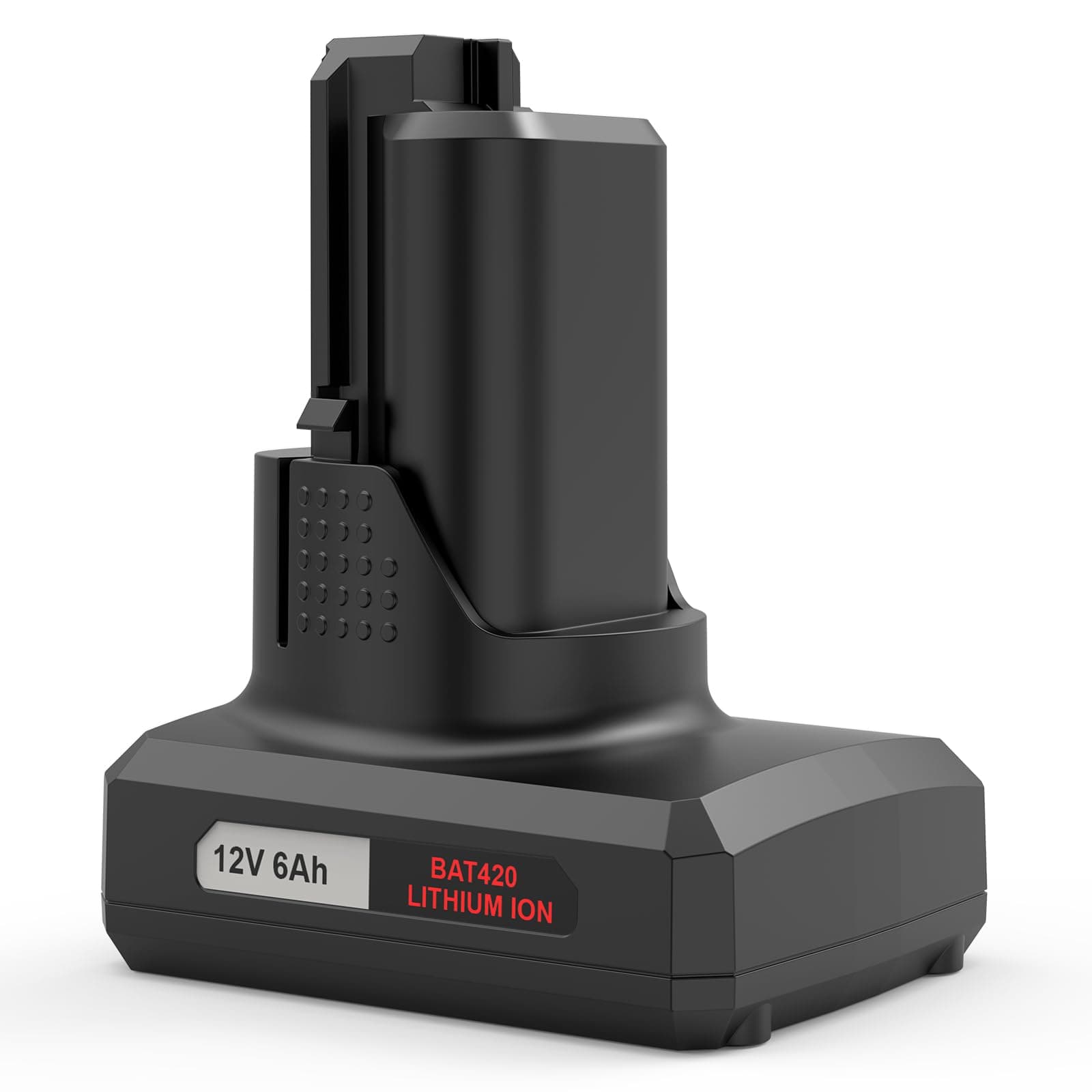 [1Pack] 6.0Ah High Output Battery for Bosch 12V Tools Lithium Battery BAT411 BAT411A BAT412 BAT412A BAT413 BAT413A BAT414 BAT420