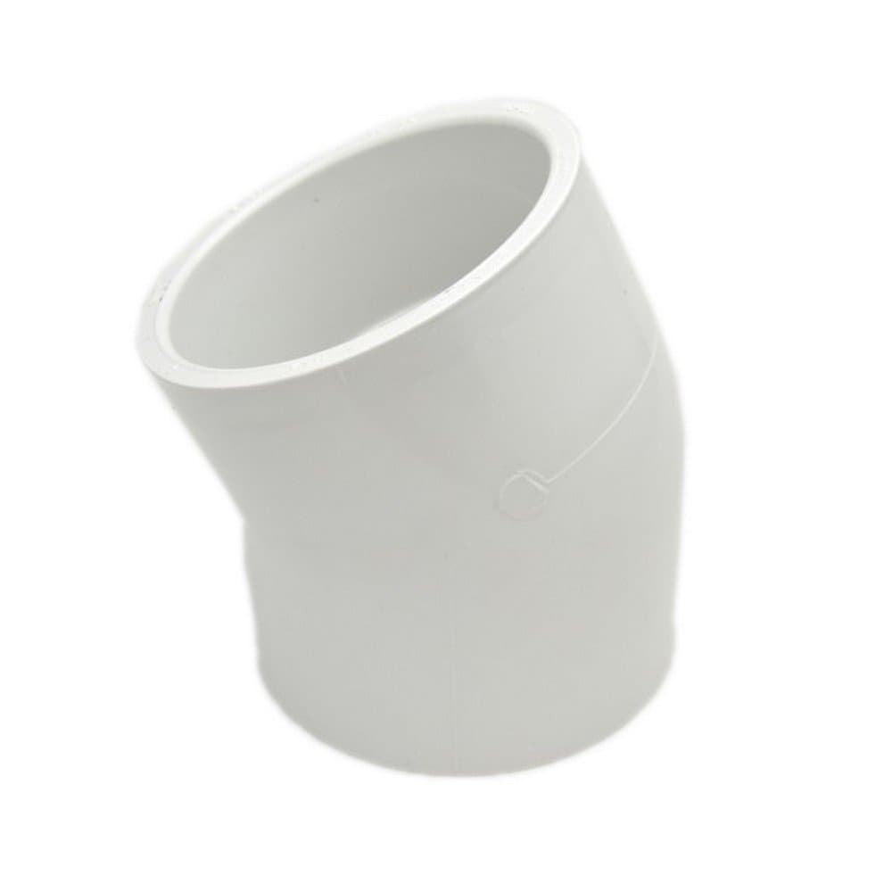 Lasco 465-040 10.16 cm Slip Sch40 22.5 Degree Elbow