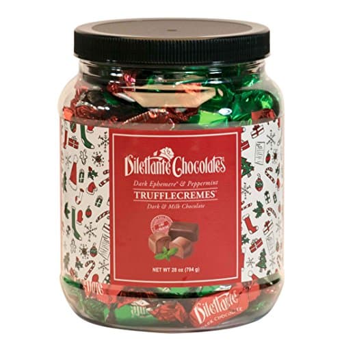 Chocolate TruffleCremes, Holiday Assortment - 28oz Jar - by Dilettante