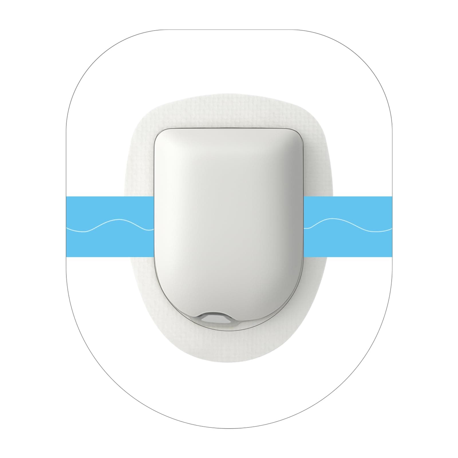 60Pack Omnipod 5 Overpatches Waterproof & Sweatproof, Pod Pals Omni Pod 5 Adhesive Overlay Hypoallergenic & Latex Free Omnipod 5 Adhesive Patches, Transparent