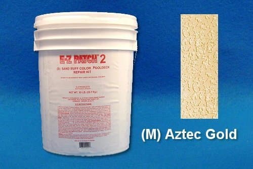 EZ Products EZP-083 50 No. POOLDECK Repair - - M Aztec Gold 50 LB. Each