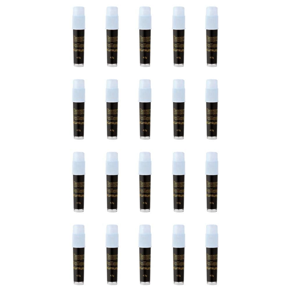 EYETEX Pallavi Liquid Matte Kumkum, 4.5G (Pack Of 20) - Black