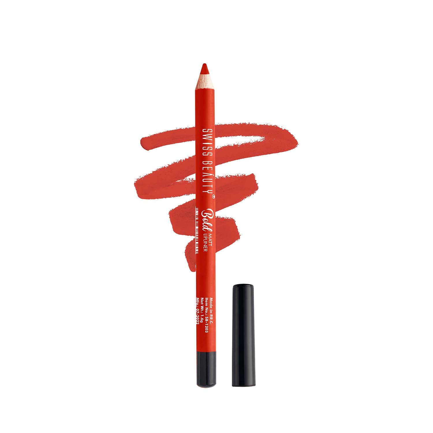 Bold Matt Lip Liner | Long-lasting |Matte Finish | Non-drying | Shade-08, 1.6gm