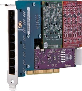 Digium 1AEX814E Analog Telephony Card