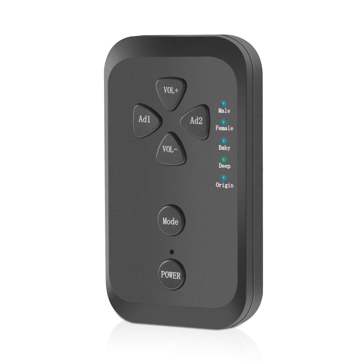 Voice Changer/Disguiser/Modulator for PS4/Xbox One/PC/Phone/Laptops with Voice Adjustable Feature (Black)