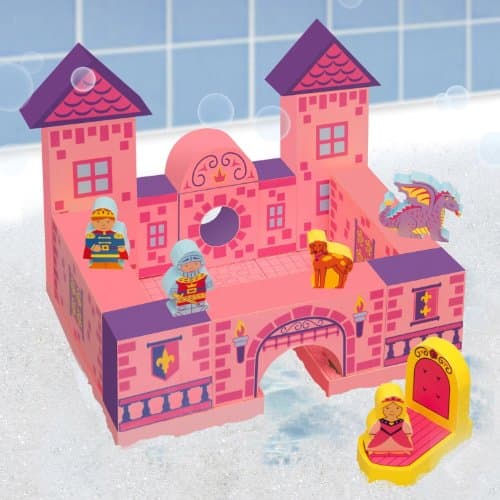 BathBlocks Floating Castle Set, 21-Piece