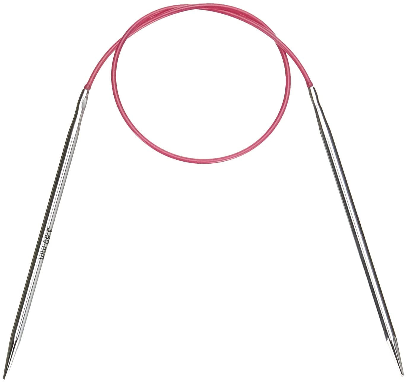 Knit Pro 40 cm x 3.5 mm Nova Fixed Circular Needles, Silver