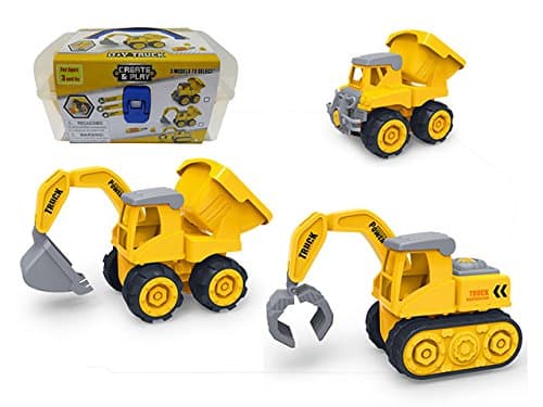 BeWise Excavator, Construction Assembly Set, Create & Play