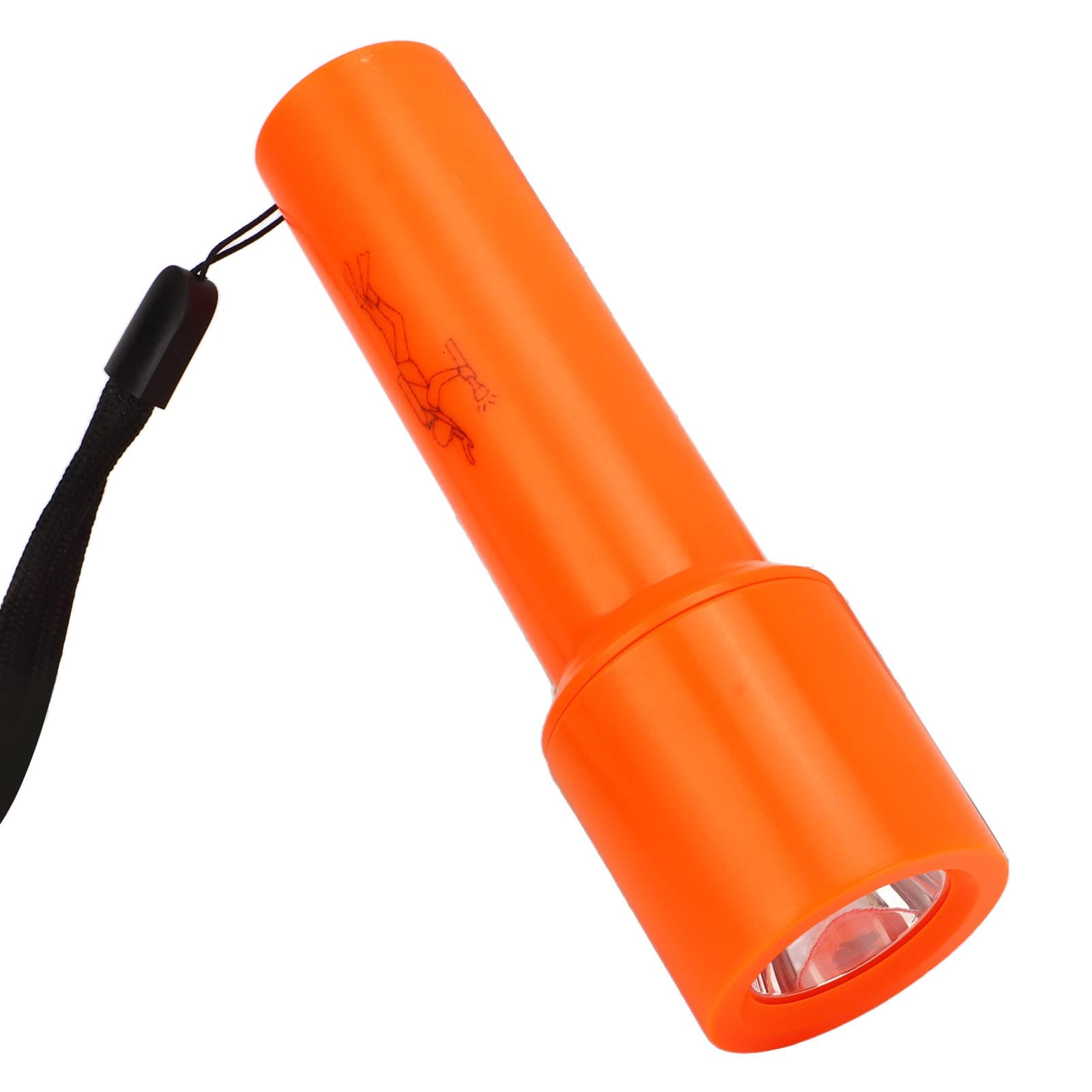 LED Underwater Torch Lamp with High Brightness and Long Range Dive Flashlight - ABS Design for Night Fishing and Outdoor Diving