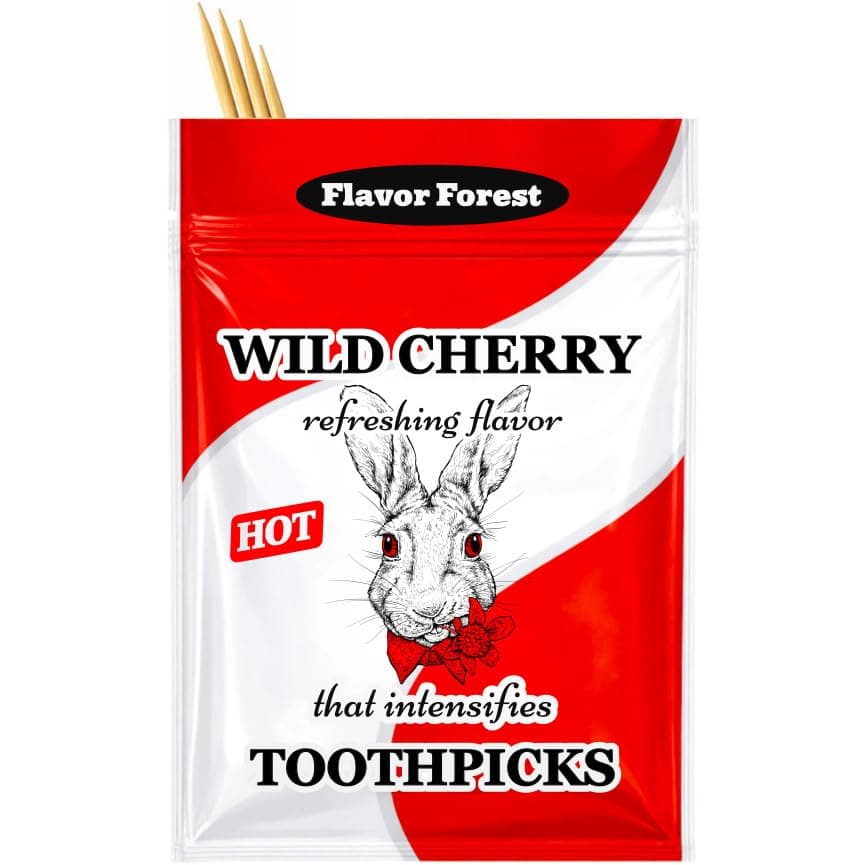 Wild Cherry Cinnamon Toothpicks - 100ct
