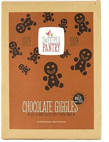 Sweetpea Pantry Chocolate Giggles Biscuit Mix Raw Cacao & Barley 440g