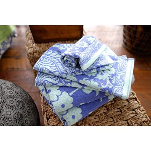 Welspun Amy Butler Baligate 6 Piece Wash Cloth Towel Set