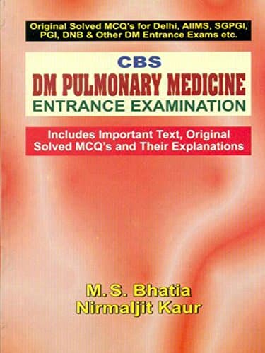 CBS DM Pulmonary Medicine Entrance Examination