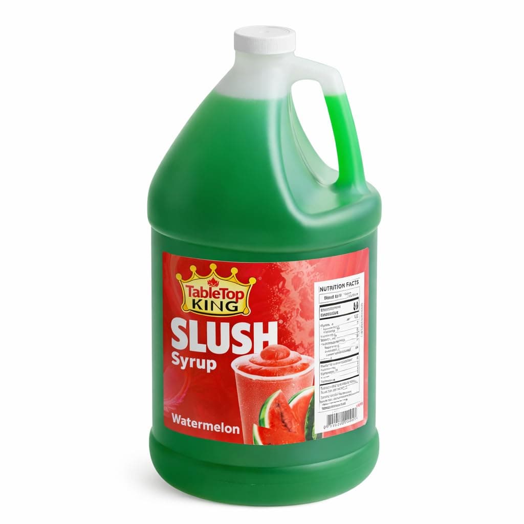 TableTop King 1 Gallon Watermelon Slushy Syrup