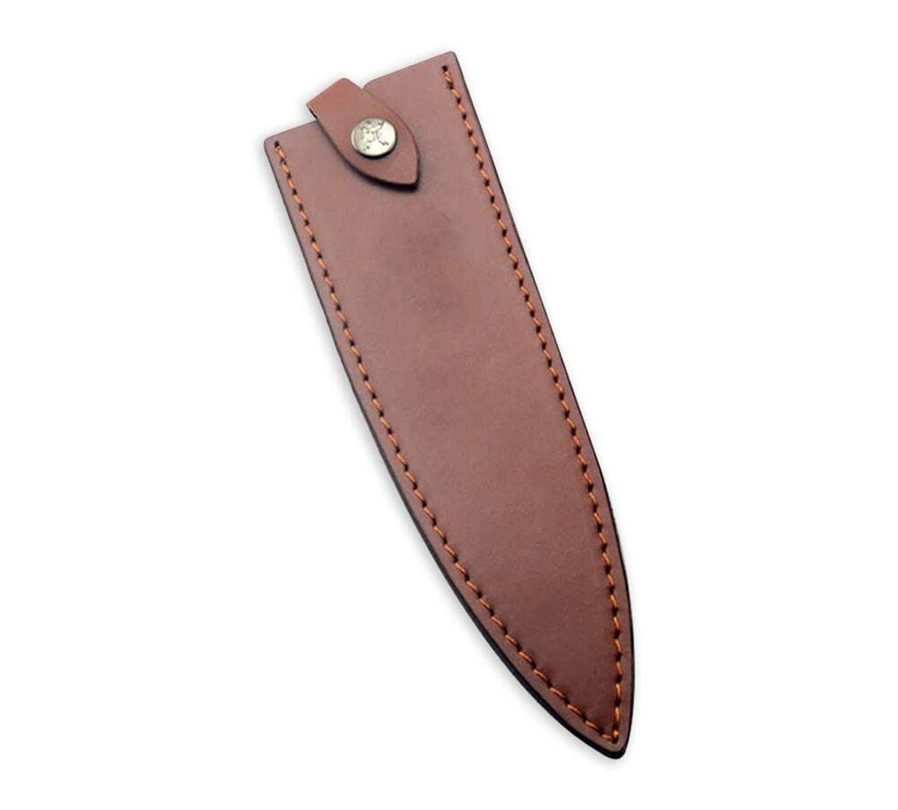 Cowhide Knife Sheath, 8 Inch Mercer Knife Guard,Universal Knife Cover Or Sleeves, Knife Blade Protectors, Heavy Duty Chef Knife Edge Guard With Belt Loop (8 Inch(8.2"Lx2.2"W))