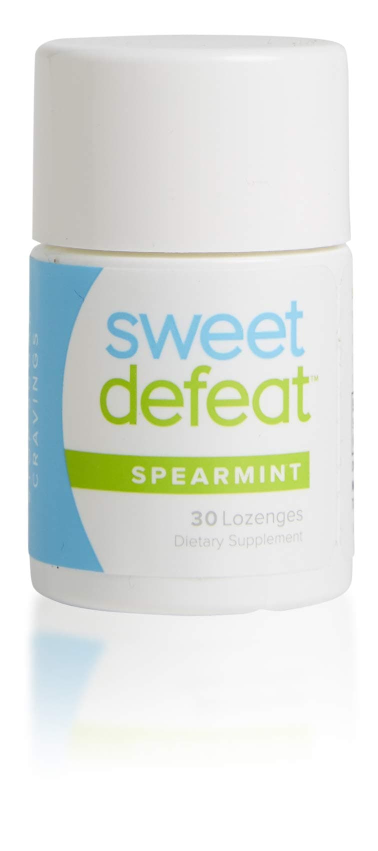 Sweet Defeat Anti Sugar Lozenges - Stop Sugar Cravings - Clinically Proven Gymnema Sylvestre Lozenges - Mint Flavor - 30 Lozenges